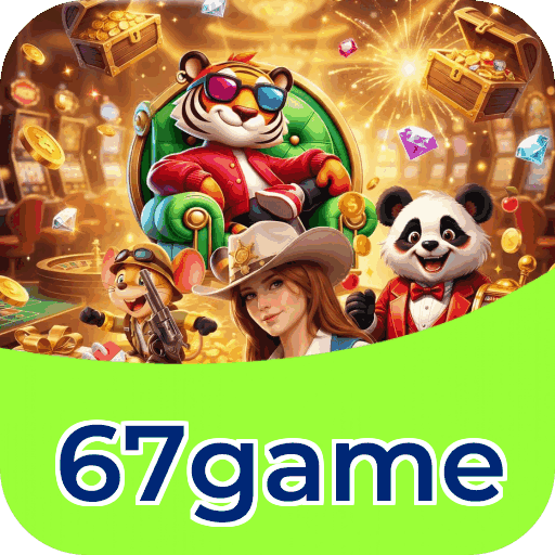 Plataforma 67game mostrando interface moderna, jogos certificados e recursos de segurança licenciados